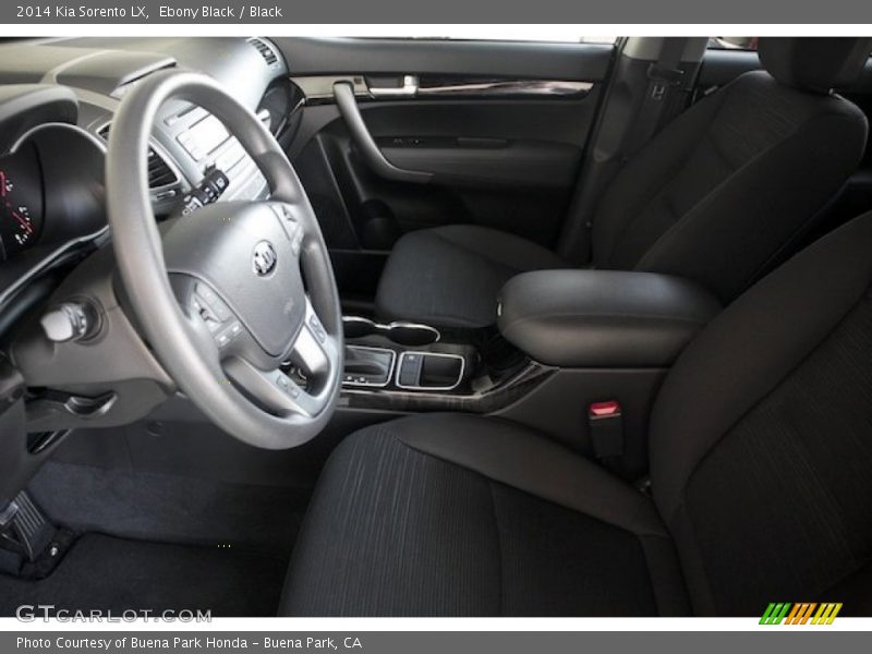Ebony Black / Black 2014 Kia Sorento LX