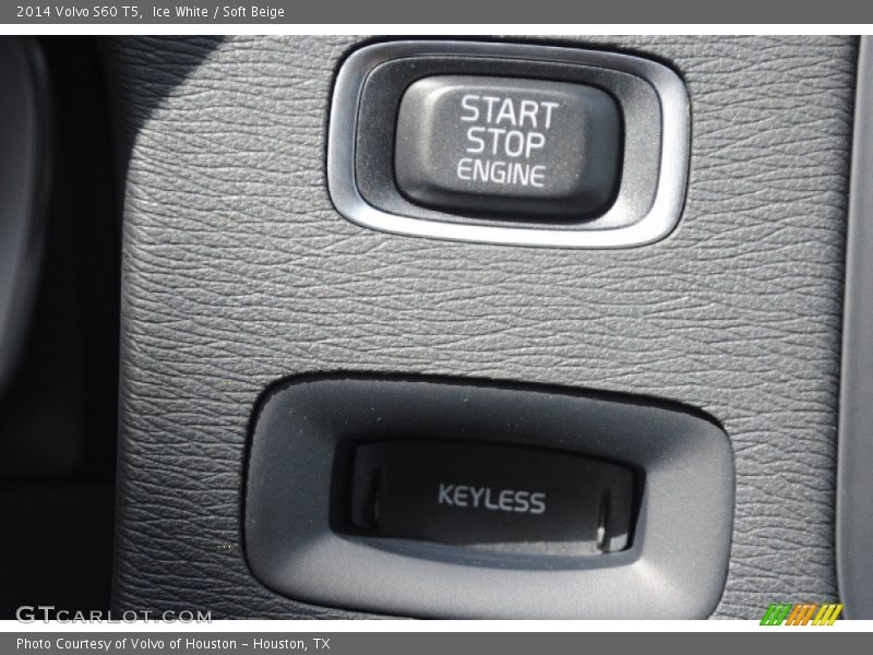 Ice White / Soft Beige 2014 Volvo S60 T5