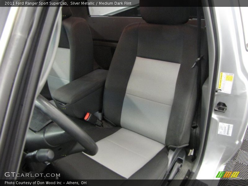 Silver Metallic / Medium Dark Flint 2011 Ford Ranger Sport SuperCab