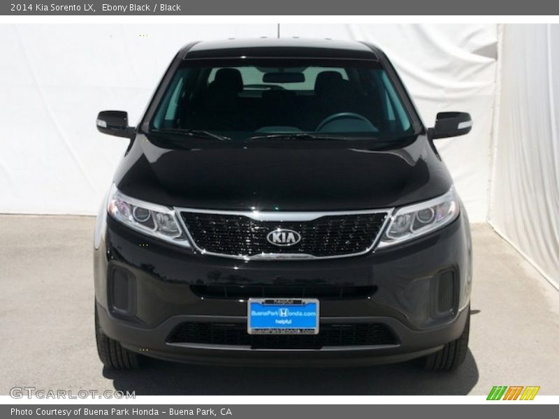 Ebony Black / Black 2014 Kia Sorento LX