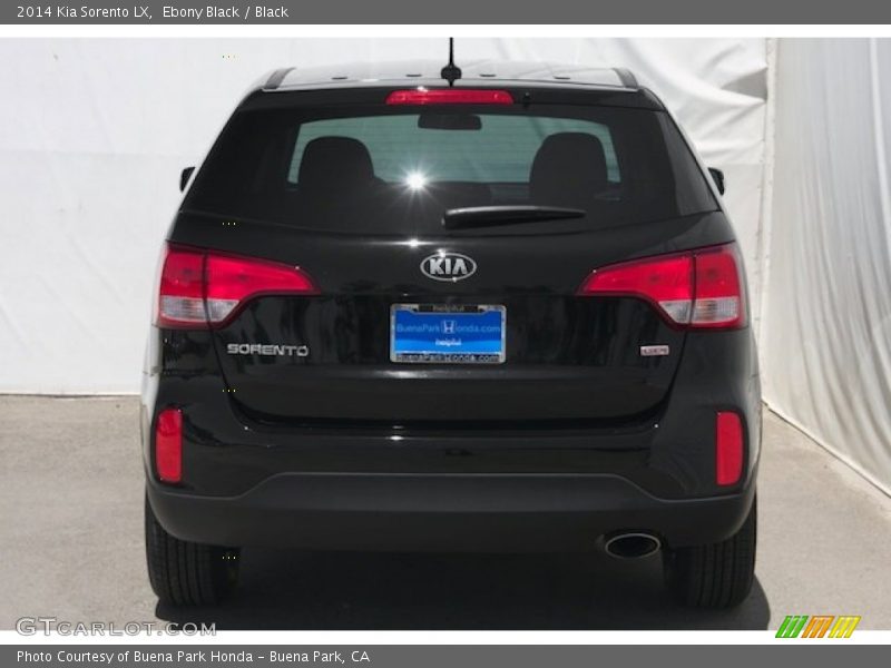 Ebony Black / Black 2014 Kia Sorento LX