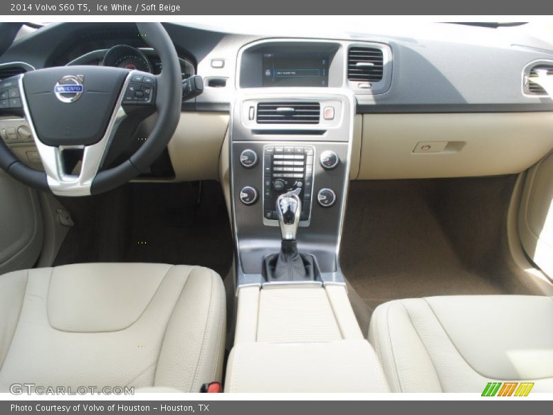 Ice White / Soft Beige 2014 Volvo S60 T5