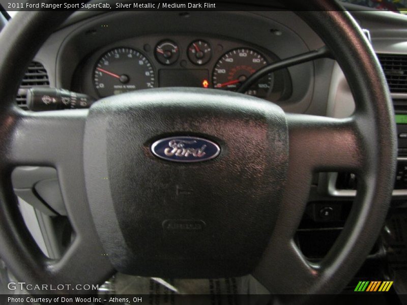 Silver Metallic / Medium Dark Flint 2011 Ford Ranger Sport SuperCab