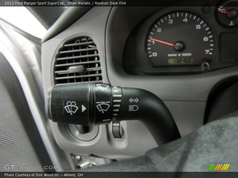 Silver Metallic / Medium Dark Flint 2011 Ford Ranger Sport SuperCab