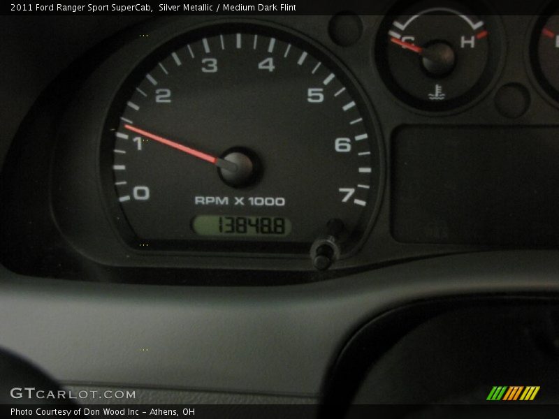 Silver Metallic / Medium Dark Flint 2011 Ford Ranger Sport SuperCab