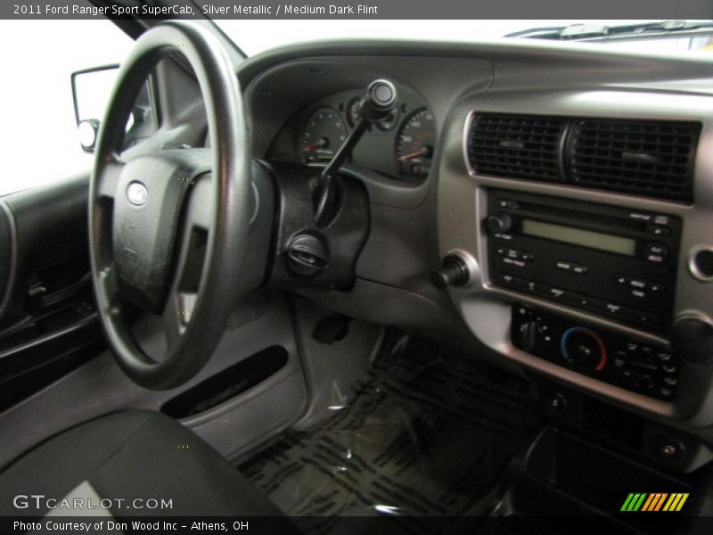 Silver Metallic / Medium Dark Flint 2011 Ford Ranger Sport SuperCab