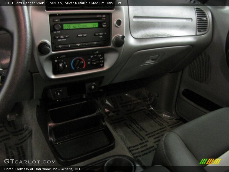 Silver Metallic / Medium Dark Flint 2011 Ford Ranger Sport SuperCab