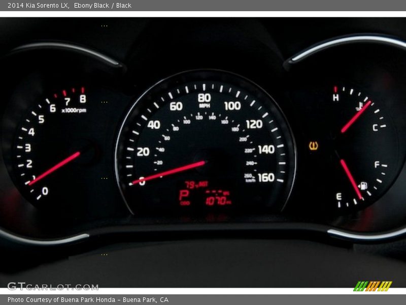 Ebony Black / Black 2014 Kia Sorento LX