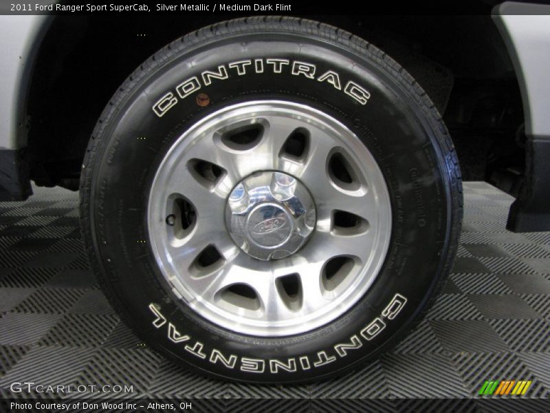 Silver Metallic / Medium Dark Flint 2011 Ford Ranger Sport SuperCab