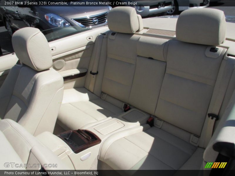 Platinum Bronze Metallic / Cream Beige 2007 BMW 3 Series 328i Convertible