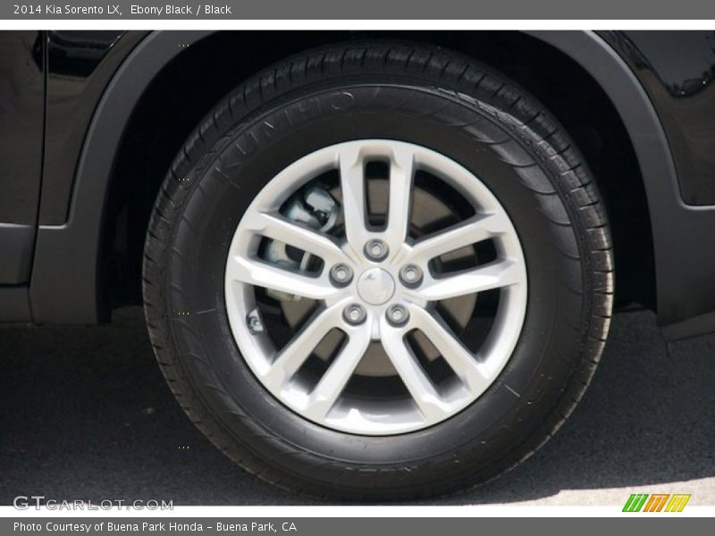 Ebony Black / Black 2014 Kia Sorento LX