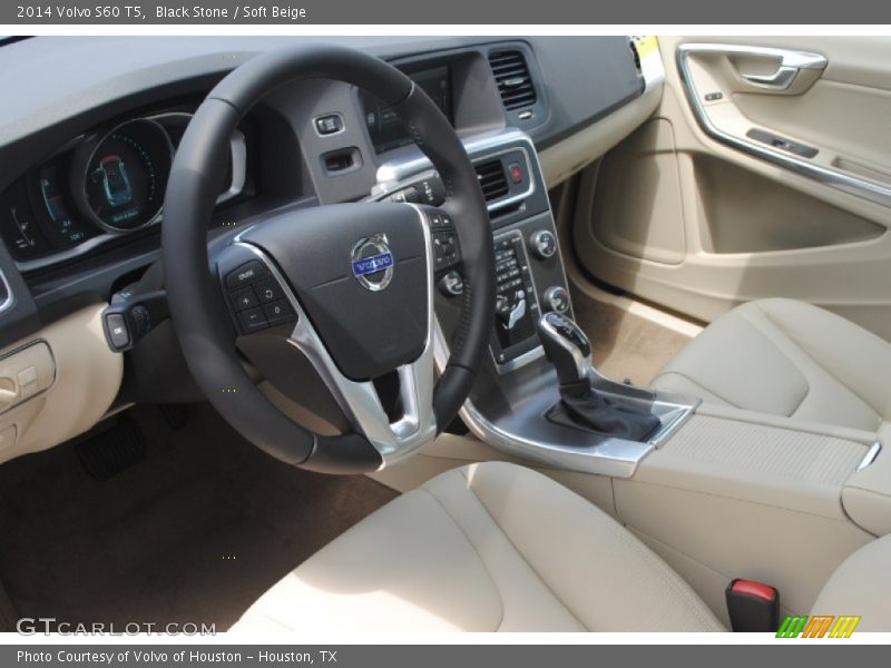Black Stone / Soft Beige 2014 Volvo S60 T5