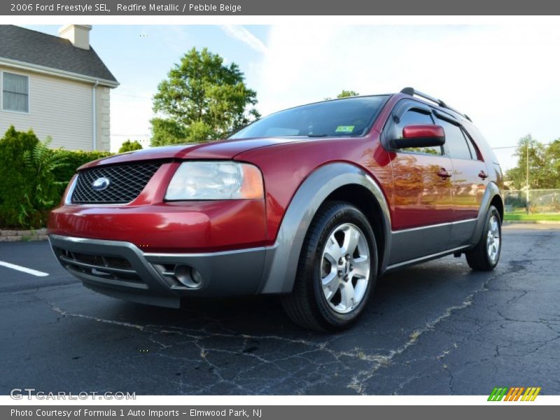 Redfire Metallic / Pebble Beige 2006 Ford Freestyle SEL