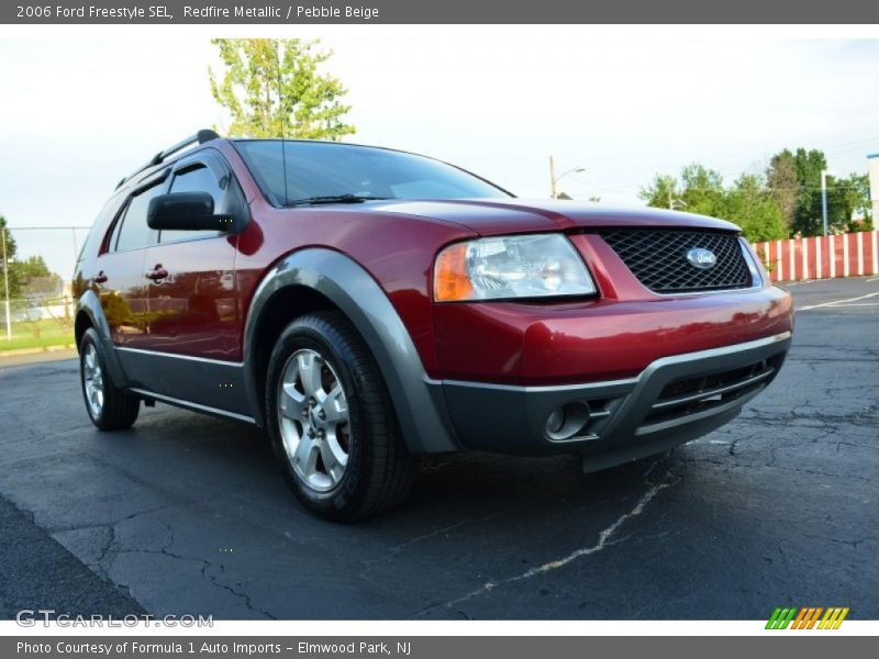 Redfire Metallic / Pebble Beige 2006 Ford Freestyle SEL