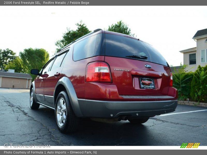 Redfire Metallic / Pebble Beige 2006 Ford Freestyle SEL