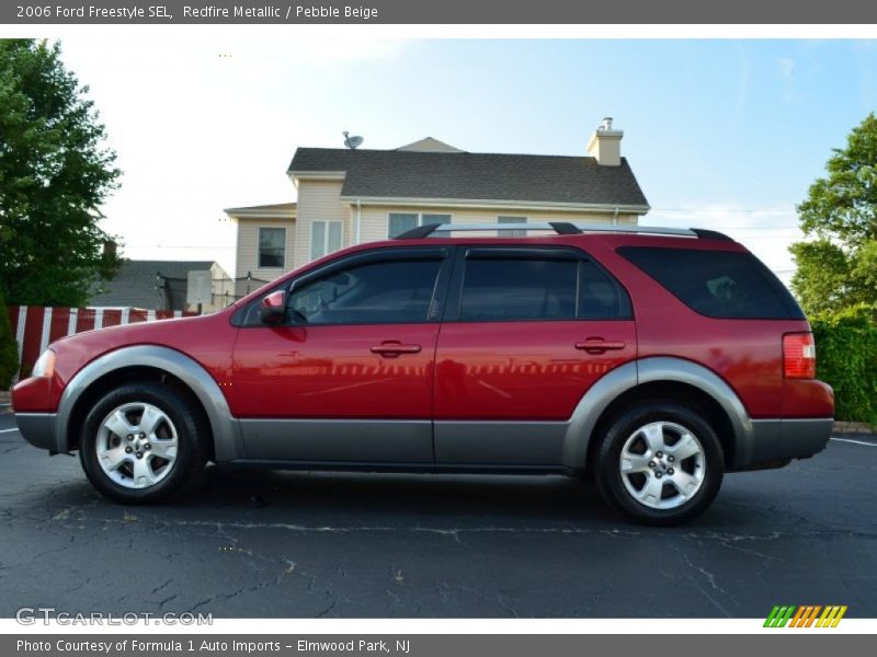 Redfire Metallic / Pebble Beige 2006 Ford Freestyle SEL