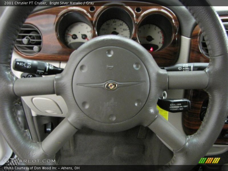 Bright Silver Metallic / Gray 2001 Chrysler PT Cruiser
