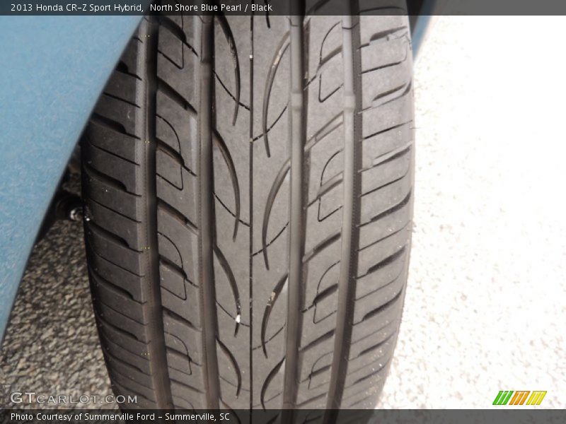 North Shore Blue Pearl / Black 2013 Honda CR-Z Sport Hybrid