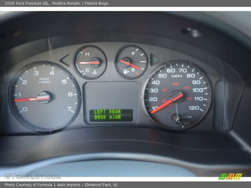 Redfire Metallic / Pebble Beige 2006 Ford Freestyle SEL