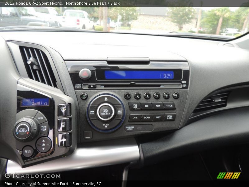 Controls of 2013 CR-Z Sport Hybrid