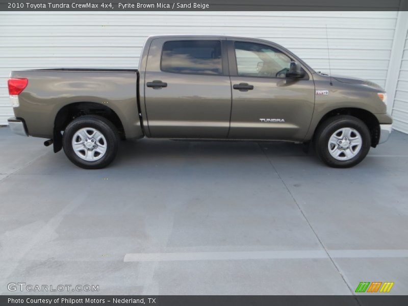 Pyrite Brown Mica / Sand Beige 2010 Toyota Tundra CrewMax 4x4