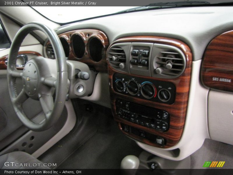 Bright Silver Metallic / Gray 2001 Chrysler PT Cruiser