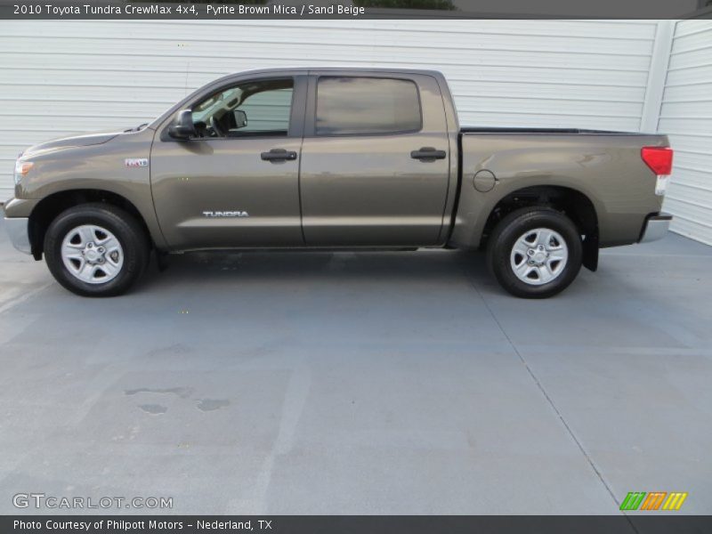 Pyrite Brown Mica / Sand Beige 2010 Toyota Tundra CrewMax 4x4
