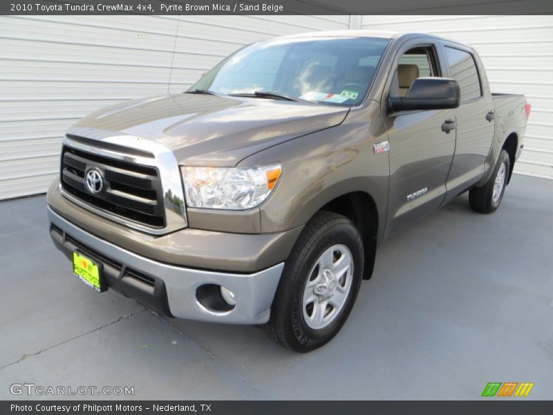 Pyrite Brown Mica / Sand Beige 2010 Toyota Tundra CrewMax 4x4