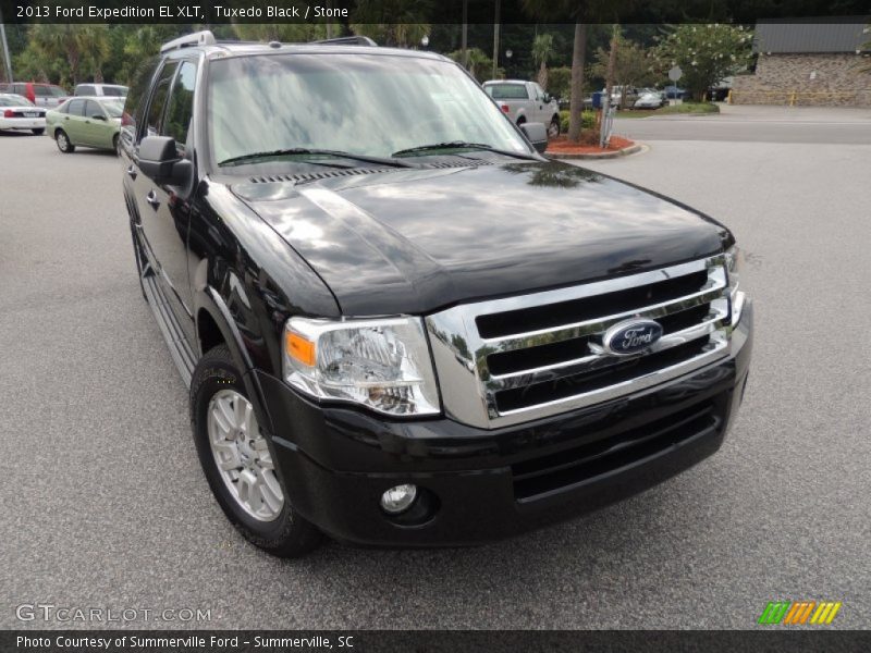 Tuxedo Black / Stone 2013 Ford Expedition EL XLT