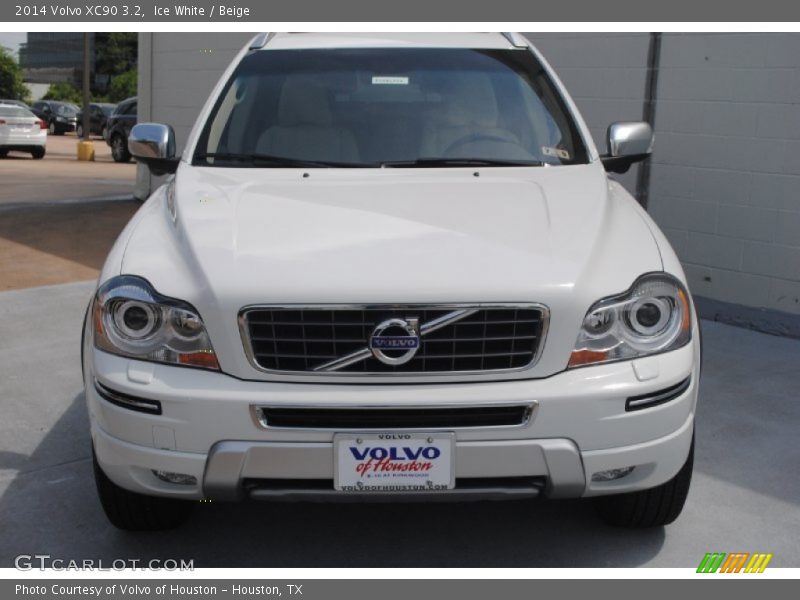 Ice White / Beige 2014 Volvo XC90 3.2