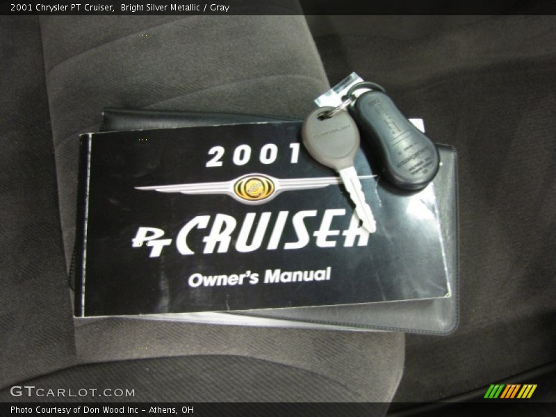 Bright Silver Metallic / Gray 2001 Chrysler PT Cruiser