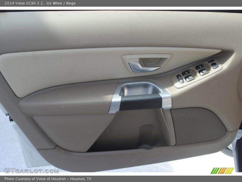 Ice White / Beige 2014 Volvo XC90 3.2
