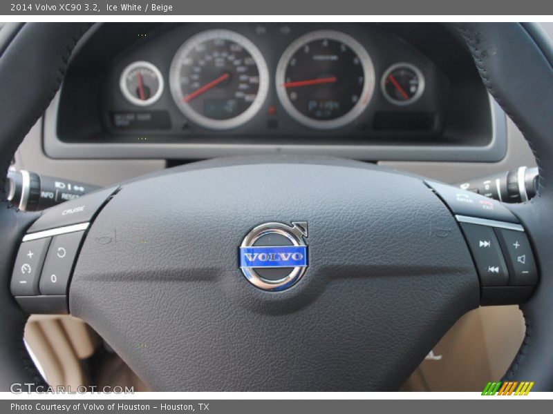 Ice White / Beige 2014 Volvo XC90 3.2