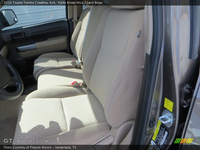 Pyrite Brown Mica / Sand Beige 2010 Toyota Tundra CrewMax 4x4