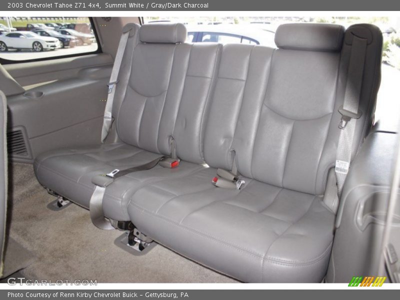 Summit White / Gray/Dark Charcoal 2003 Chevrolet Tahoe Z71 4x4