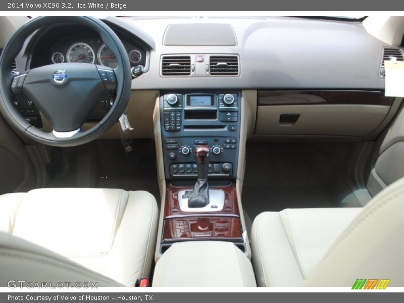 Ice White / Beige 2014 Volvo XC90 3.2