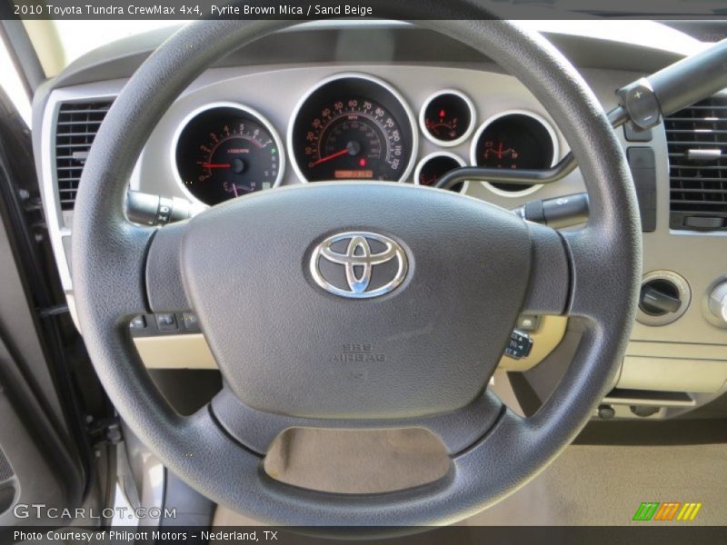 Pyrite Brown Mica / Sand Beige 2010 Toyota Tundra CrewMax 4x4