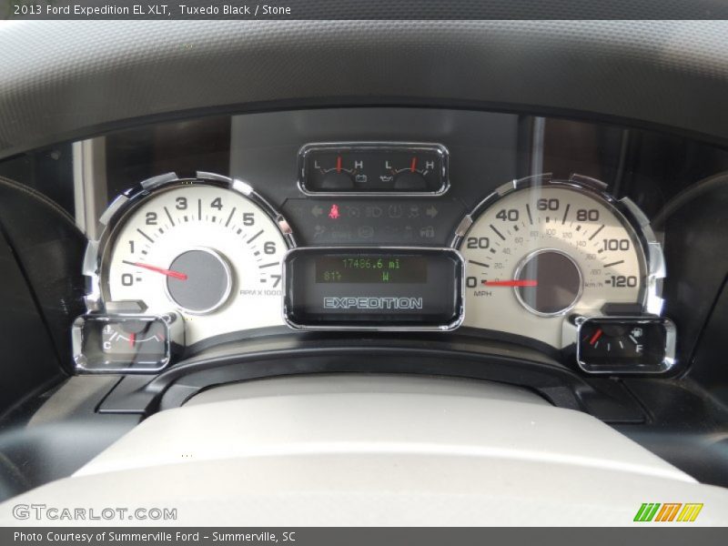 Tuxedo Black / Stone 2013 Ford Expedition EL XLT