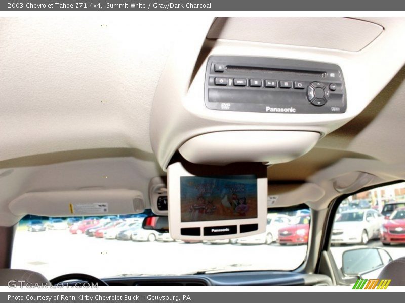 Summit White / Gray/Dark Charcoal 2003 Chevrolet Tahoe Z71 4x4