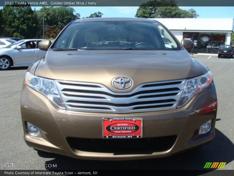 Golden Umber Mica / Ivory 2010 Toyota Venza AWD