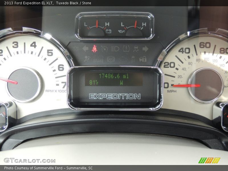 Tuxedo Black / Stone 2013 Ford Expedition EL XLT