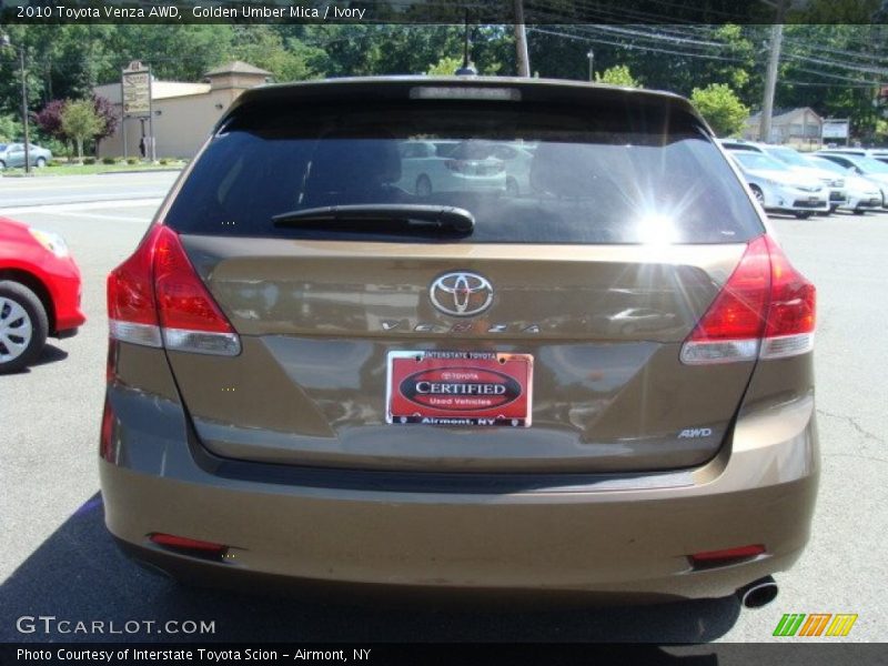 Golden Umber Mica / Ivory 2010 Toyota Venza AWD
