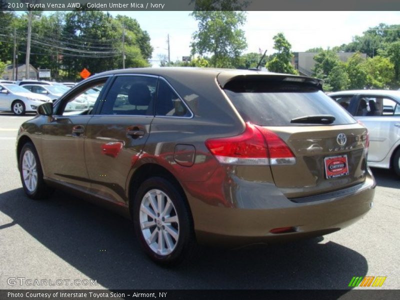 Golden Umber Mica / Ivory 2010 Toyota Venza AWD