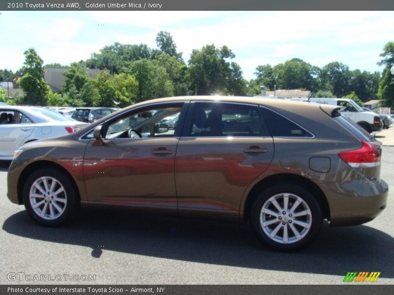 Golden Umber Mica / Ivory 2010 Toyota Venza AWD