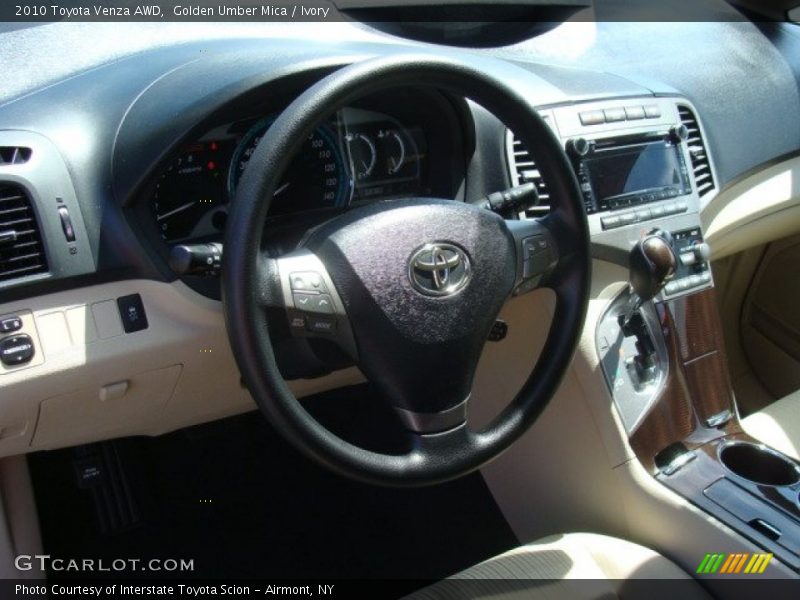 Golden Umber Mica / Ivory 2010 Toyota Venza AWD