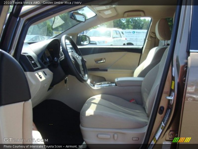 Golden Umber Mica / Ivory 2010 Toyota Venza AWD