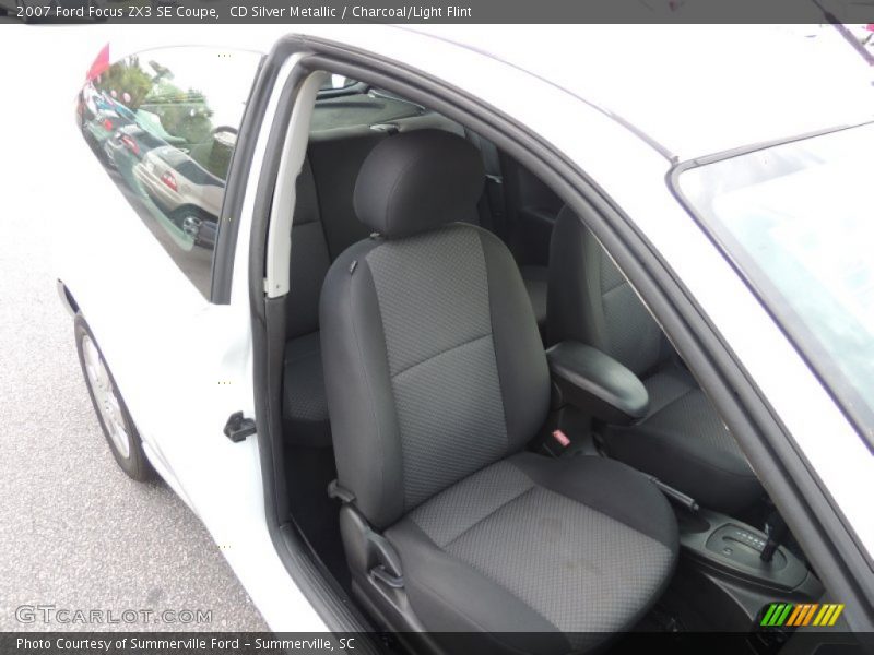 CD Silver Metallic / Charcoal/Light Flint 2007 Ford Focus ZX3 SE Coupe
