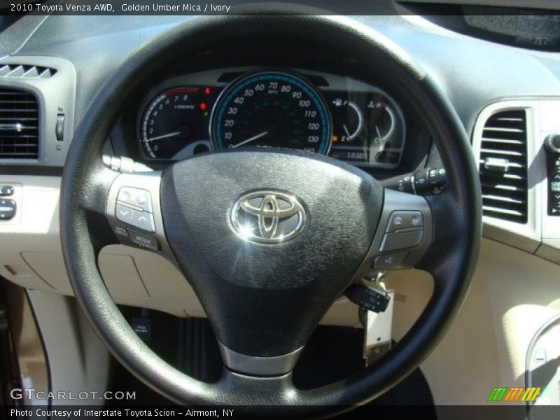 Golden Umber Mica / Ivory 2010 Toyota Venza AWD