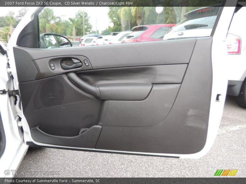 CD Silver Metallic / Charcoal/Light Flint 2007 Ford Focus ZX3 SE Coupe