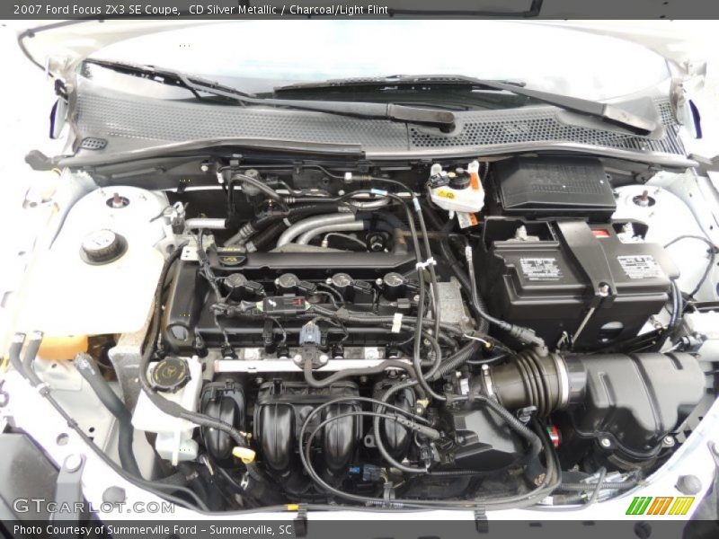 CD Silver Metallic / Charcoal/Light Flint 2007 Ford Focus ZX3 SE Coupe